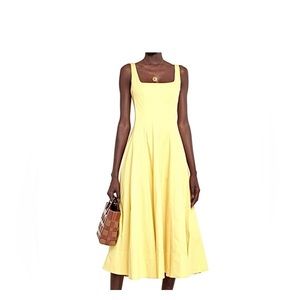 Staud Wells Midi Dress Sunray